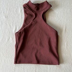 ZARA RIBBED TOP- Small